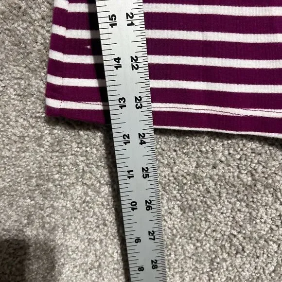 Simply Styled Woman’s Boat Neck 3/4 Sleeve Tee Shirt Blouse Size Medium - Picture 4 of 7